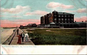 Postcard Princess Anne Hotel in Virginia Beach, Virginia