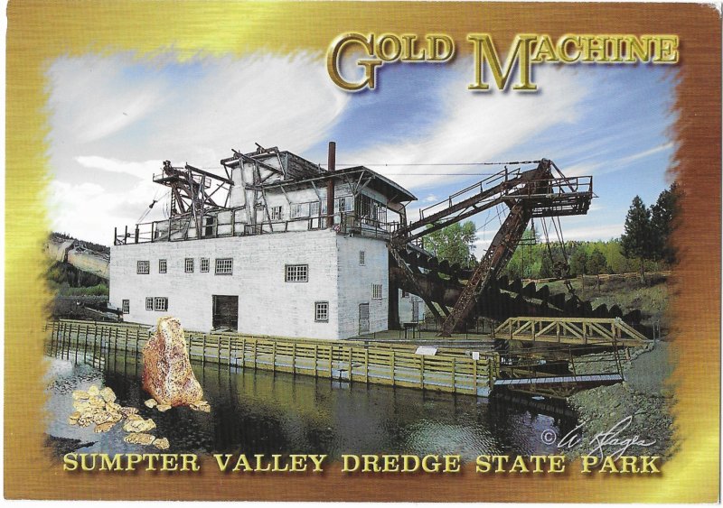 Sumpter Valley Dredge (Former Gold Machine) State Park Oregon 4 by 6