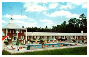 Postcard MOTEL SCENE Rocky Mount North Carolina NC AT4449