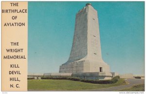 The Birthplace of Aviation,  The Wright Memorial,  Kill Devil Hill,  North Ca...