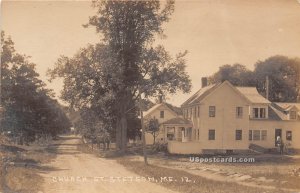 Church Street - Stetsoh, Maine ME  