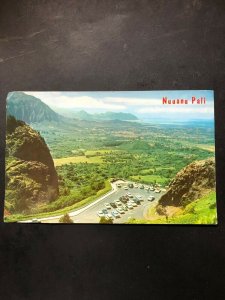 Postcard, Hawaii,  Nuuanu Pali  78 3/4 X 5 1/2  See Picture. H #35