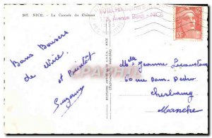 Old Postcard Nice La Cascade du Chateau