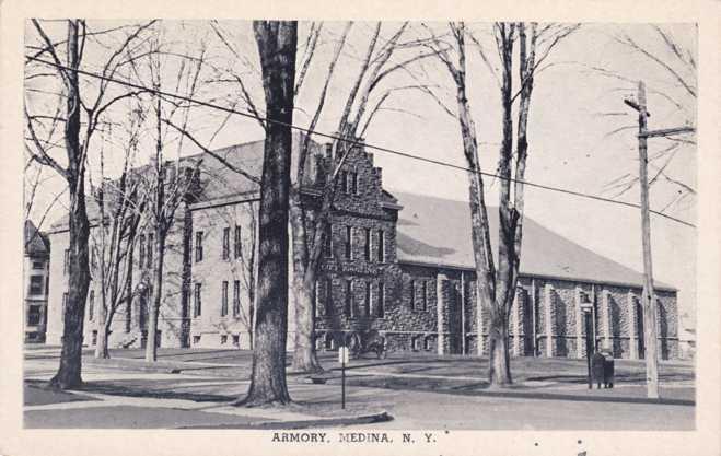 The Armory at Medina, Orleans County NY, New York