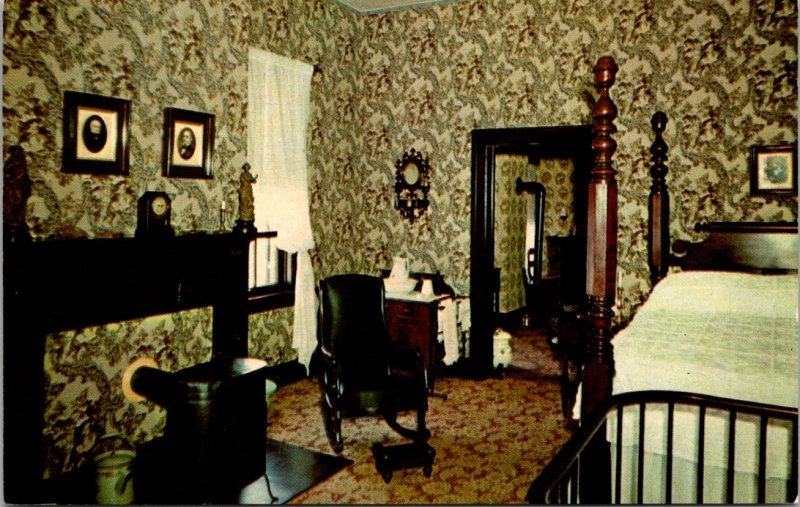 Illinois, Springfield - Lincoln's Bedroom - [IL-274]