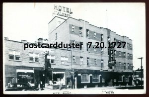 h3906 - ROUYN Quebec 1940s Hotel Albert. Real Photo Postcard by Bolduc