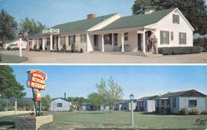 Harborcreek Pennsylvania Rainbow Motor Court Multiview Vintage Postcard K72193