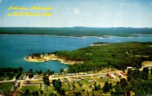 Arkansas Aerial View Lakeview On Bull Shoals Lake 1959