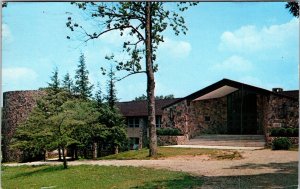 Vtg Tennessee TN Hamilton Hall Sewanee Military Academy Postcard