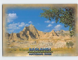 Postcard Badlands National Park, South Dakota