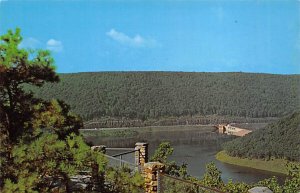 Allegheny Reservoir (Kinzua Dam) east of Warren - Warren, Pennsylvania PA  