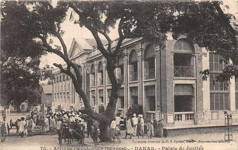 br104388 palais de justice dakar  africa real photo senegal