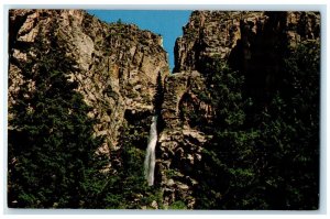 1966 The Five Spring Falls Between Sheridan And Lovell Wyoming WY Postcard