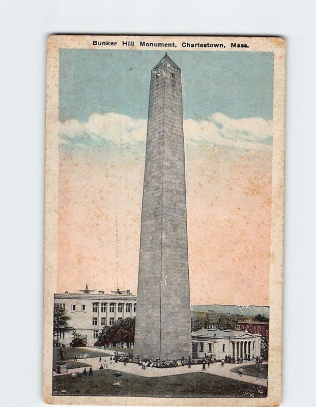 B-183783 Bunker Hill Monument, Charlestown, Boston, Massachusetts