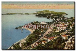 Old Postcard View Generale Beaulieu and Cap Ferrat View from New cornice