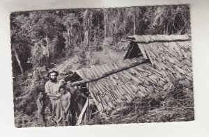 PAPUA NEW GUINEA, c1925 ppc. Missionary, Central Highlands, Sacred Heart