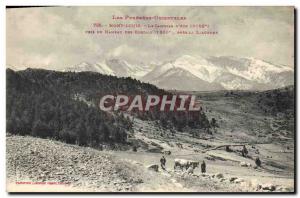 Old Postcard Montlouis Cambras The D & # 39Aze fallen Cortals hamlet near the...