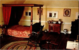 Commanding Officer's Room, Old Fort Henry Kingston Ontario Vintage Postcard E48