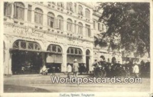 Raffles Square Singapore 1914 Missing Stamp 