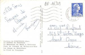 BR16309 Le Chateau de Pierrefond Compiegne    france