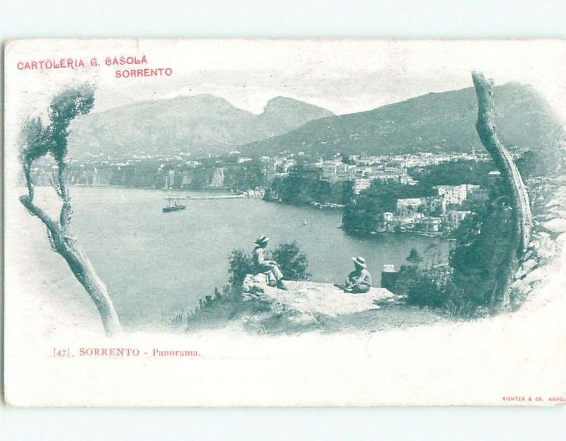 Pre-1907 NICE VIEW Sorrento Italy i5336