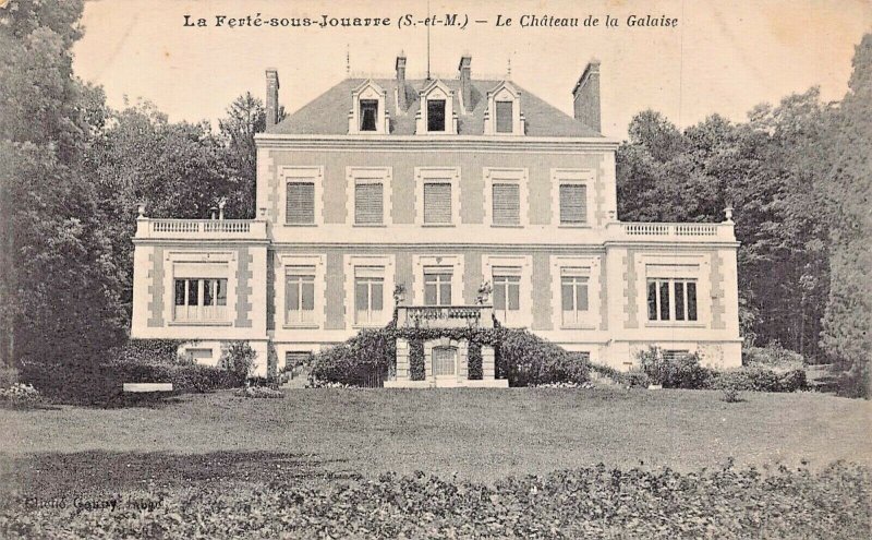 LA FERTE SOUS JOUARRE FRANCE~LE CHATEAU de la GALAISE PHOTO POSTCARD