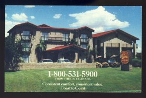 La Quinta Motor Inns Postcard, Located Coast to Coast in US & Canada, Wyndham