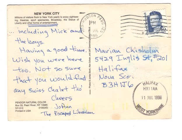 Greetings from New York, New York Used 1996