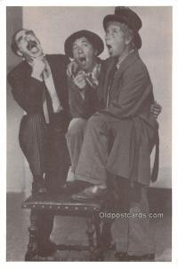 Marx Brothers Movie Star Actor Actress Film Star Postcard, Old Vintage Antiqu...