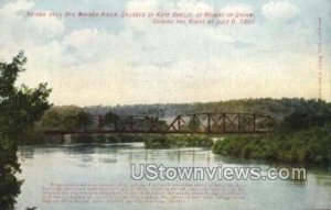 Bridge Over Des Moines River - Iowa IA