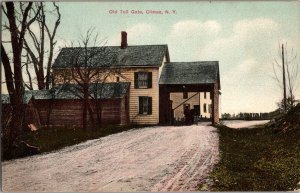 View of the Old Toll Gate at Climax NY c1909 Vintage Postcard M47