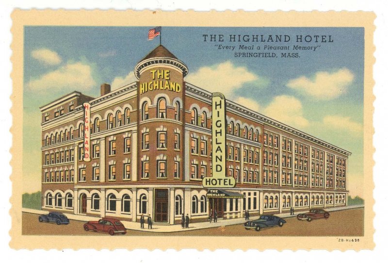 MA - Springfield. The Highland Hotel