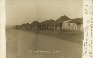 cuba, SAN CRISTÓBAL, Street Scene (1910s) Toland & Little RPPC Postcard