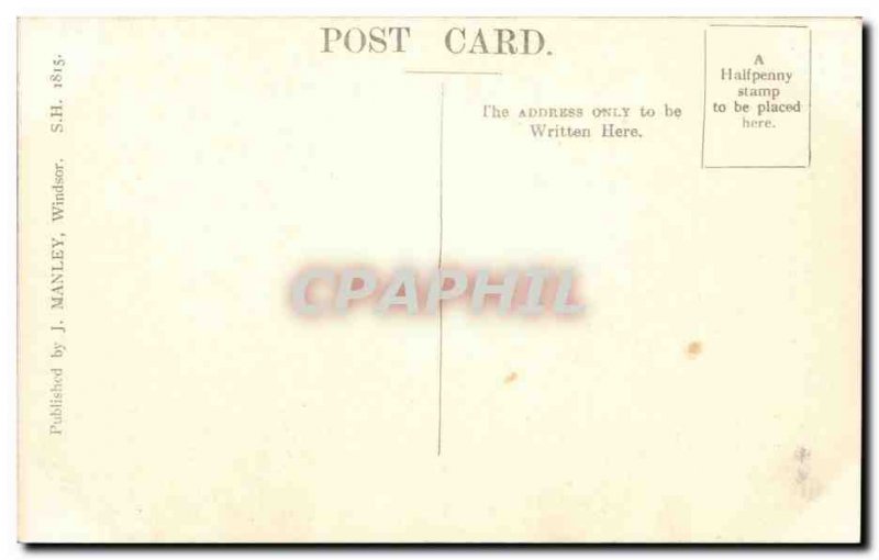 Great Britain Great Britain Old Postcard Windsor castle gate Norma