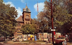 Monroe County Courthouse and Outdoor Art Show Stroudsburg, Pennsylvania PA  