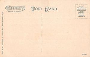 El Paso Texas Mess Avenue Antique Postcard J49559