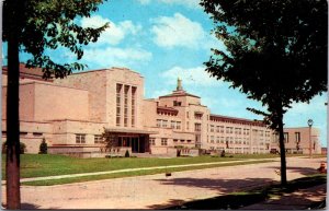 USA Alverno College Auditorium Building Milwaukee Wisconsin Chrome Postcard C032