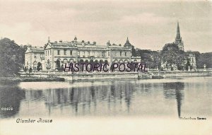 WORKSOP NOTTINGHAMSHIRE ENGLAND~CLUMBER HOUSE-PELHAM-CLINTONS~PHOTO POSTCARD