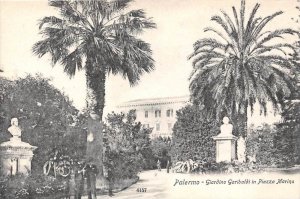 Italy, Palermo, Giardino Garibaldi in Piazza Marina