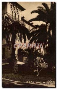 Le Cannet Old Postcard Garden of the city & # 39hotel