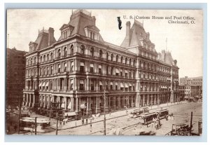 C.1900-07 U.S. Custom House And Post Office, Cincinnati, OH. Postcard P154E