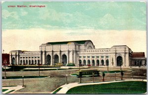 Union Station Washington By US Government In Pennsylvania Railroad Postcard