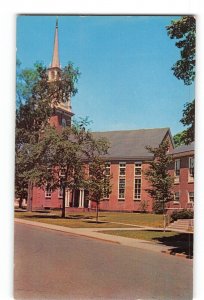 Wethersfield Connecticut CT Vintage Postcard First Church of Christ