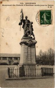 CPA ASNIERES - Monument des Enfants d'Asnieres morts pour la Patrie (581310)