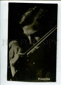 3130373 MENUHIN American Jewish VIOLINIST Vintage RARE PHOTO