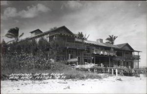 Vero Beach FL Driftwood Hotel Real Photo Postcard #3