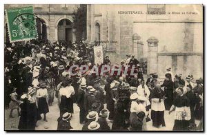 Benoite Vaux - Departure for the Mass Martyrdom - Old Postcard