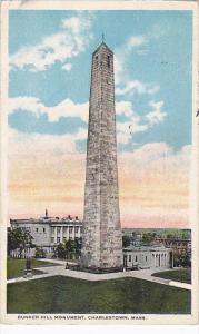 Massachusetts CharlesttownBunker Hill Monument 1922