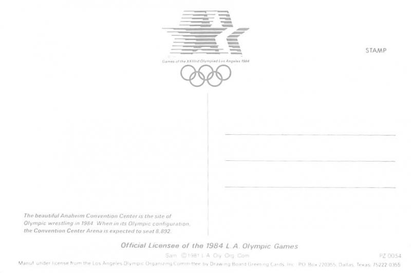 Los Angeles 1984 Olympics - California