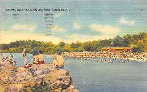 Bathing Beach At Barbour's Pond - Paterson, New Jersey NJ